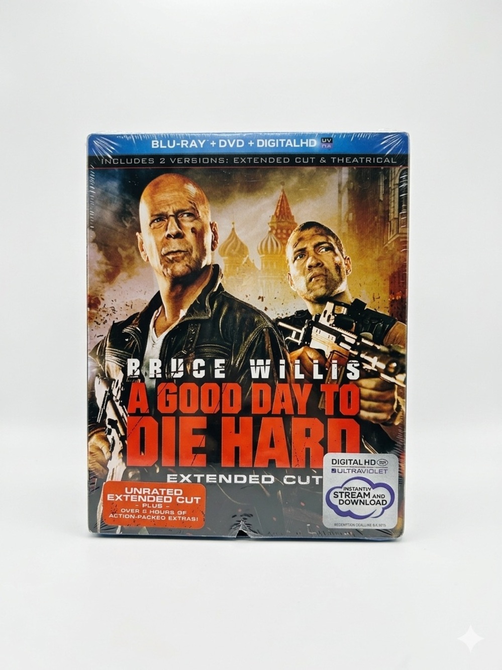 A Good Day To Die Hard Blu-ray DVD Extended Cut‎ Bruce Willis Movie